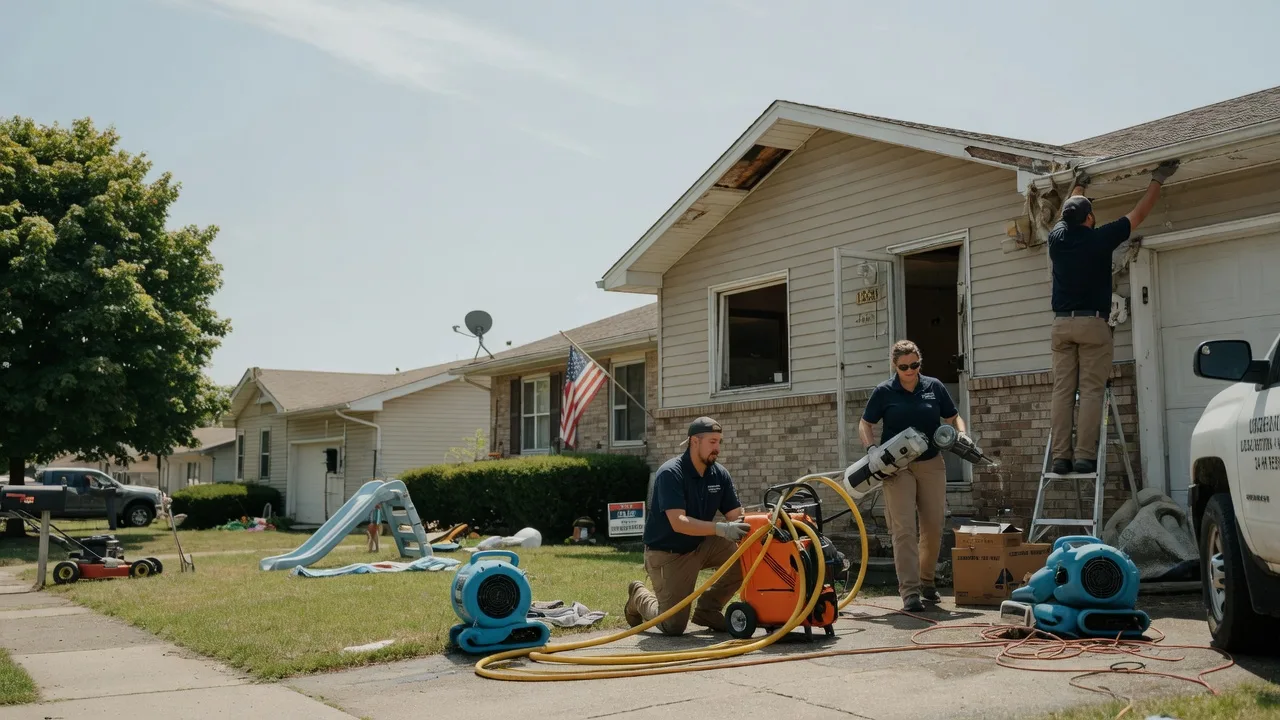 Water Damage Restoration in Monrovia, IN near me